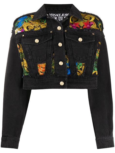 versace jas|versace denim jacket.